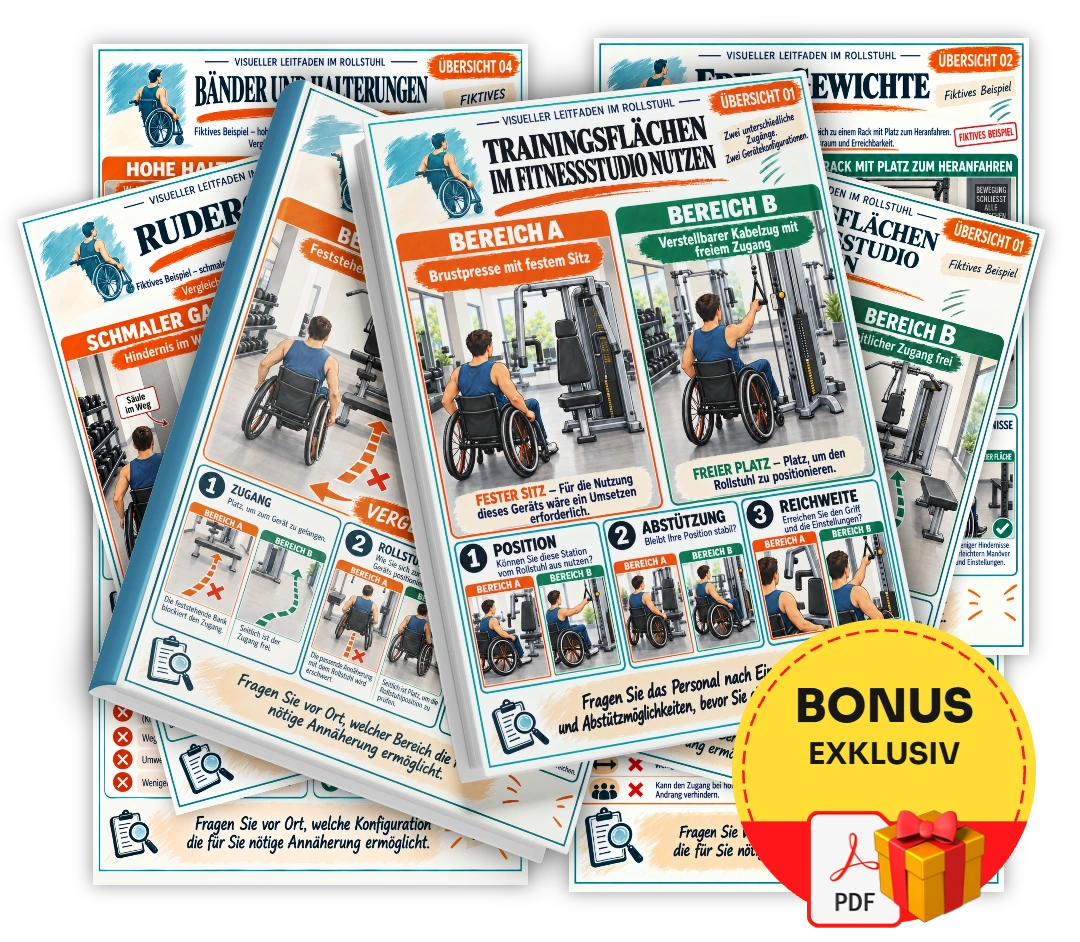 Visuelle Übersichten zur Nutzung von Trainingsflächen im Fitnessstudio